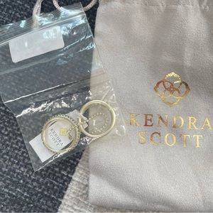 NWT Kendra Scott collette ring pair size 7